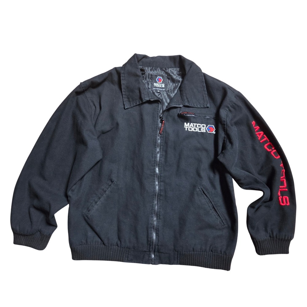 Matco Tools Duck Cotton Canvas Full Zip Chore Coat Work Jacket XL Streetwear